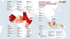 SAIDA Weltkarte FGM-Verbreitung