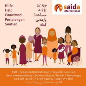 SAIDA Flyer FGM (mehrsprachig)